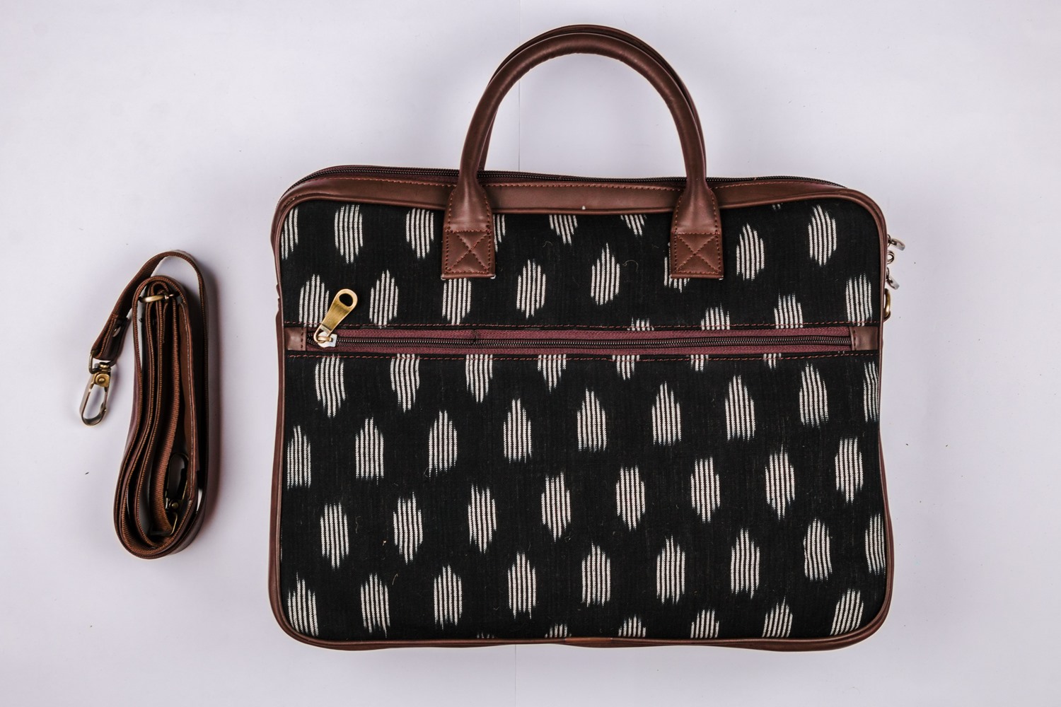 Zouk Ikat Print Laptop Bag