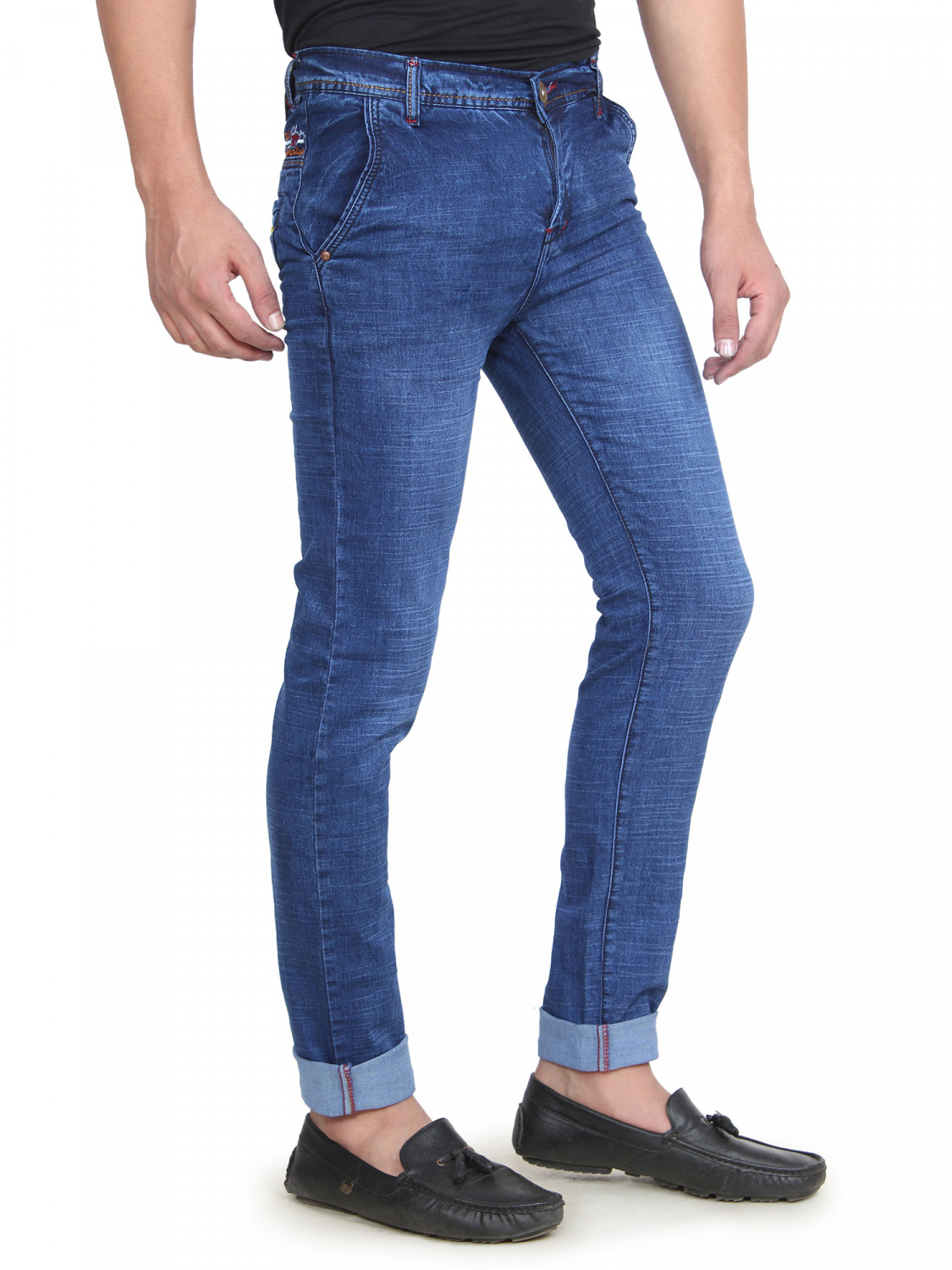 Indo Trendz Slim Men's Blue Jeans