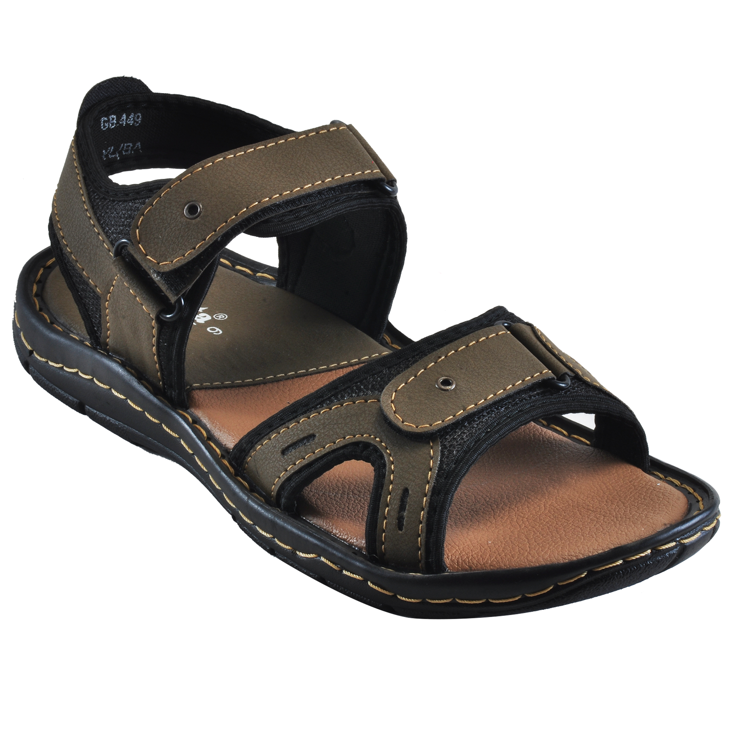Ajanta Men s Classy Sandal Slipper Grey
