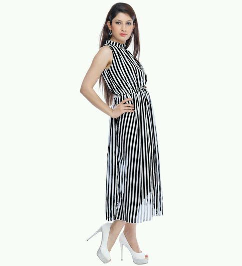 black and white maxi dress for wedding