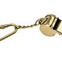 Vintage Crafts Brass Whistle Keychain