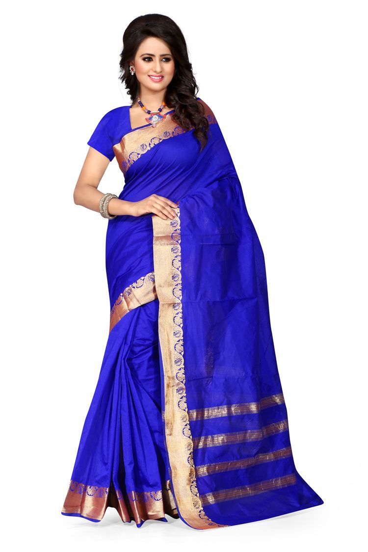 Buy Latest Designer Cotton Sarees Online in India - Kraftly