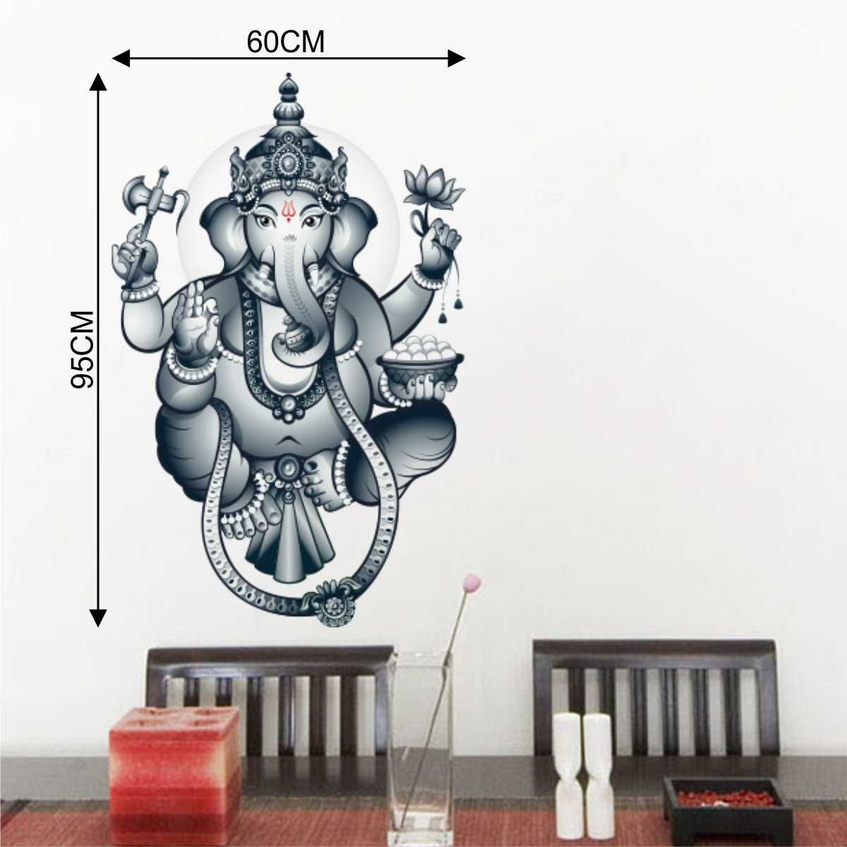 Buy Lord Ganesh Wall Sticker at Lowest Price LOGAWA41773OZC242182