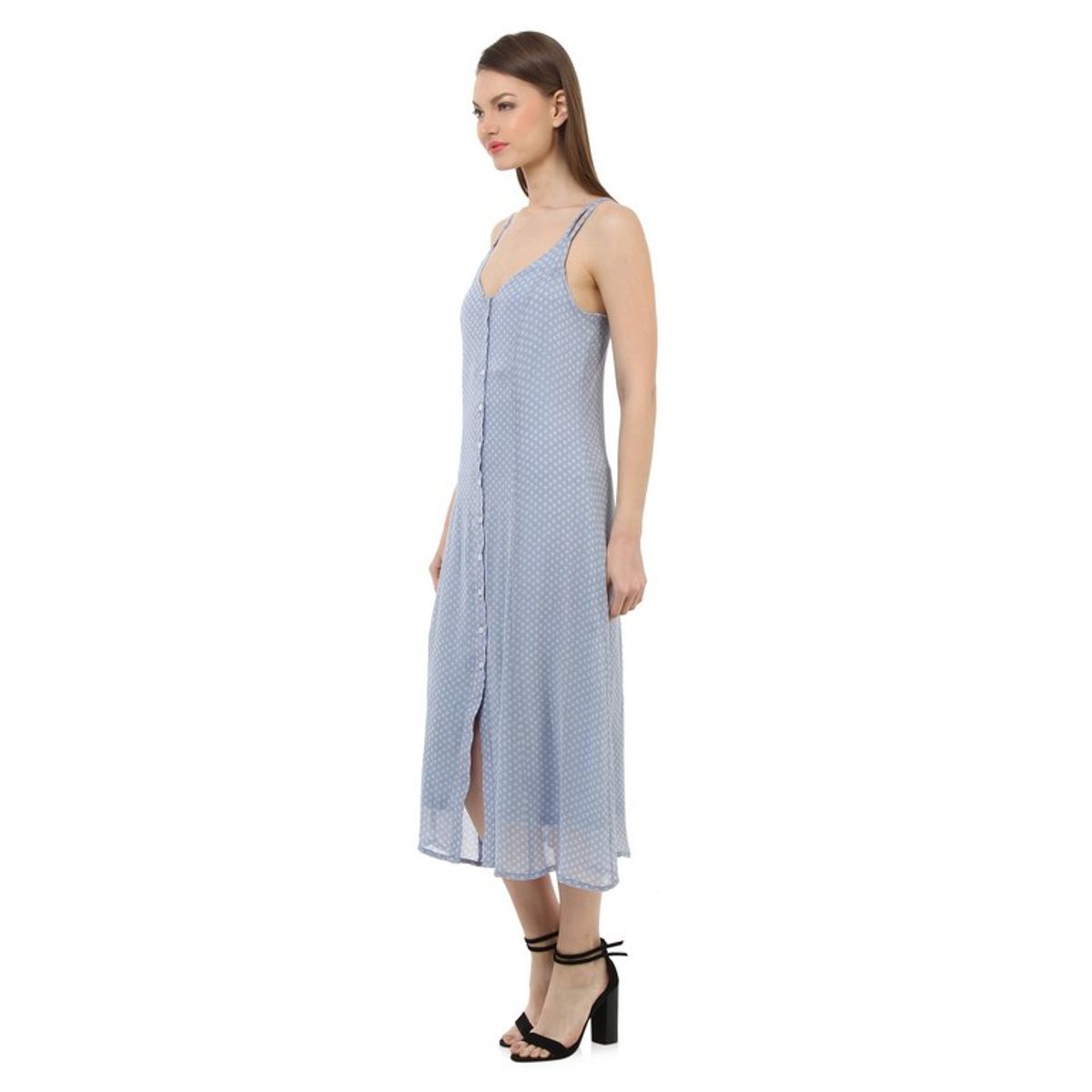 Buy Women Blue Shift Dress at Lowest Price WOBLSH42233HNC22616 Kraftly