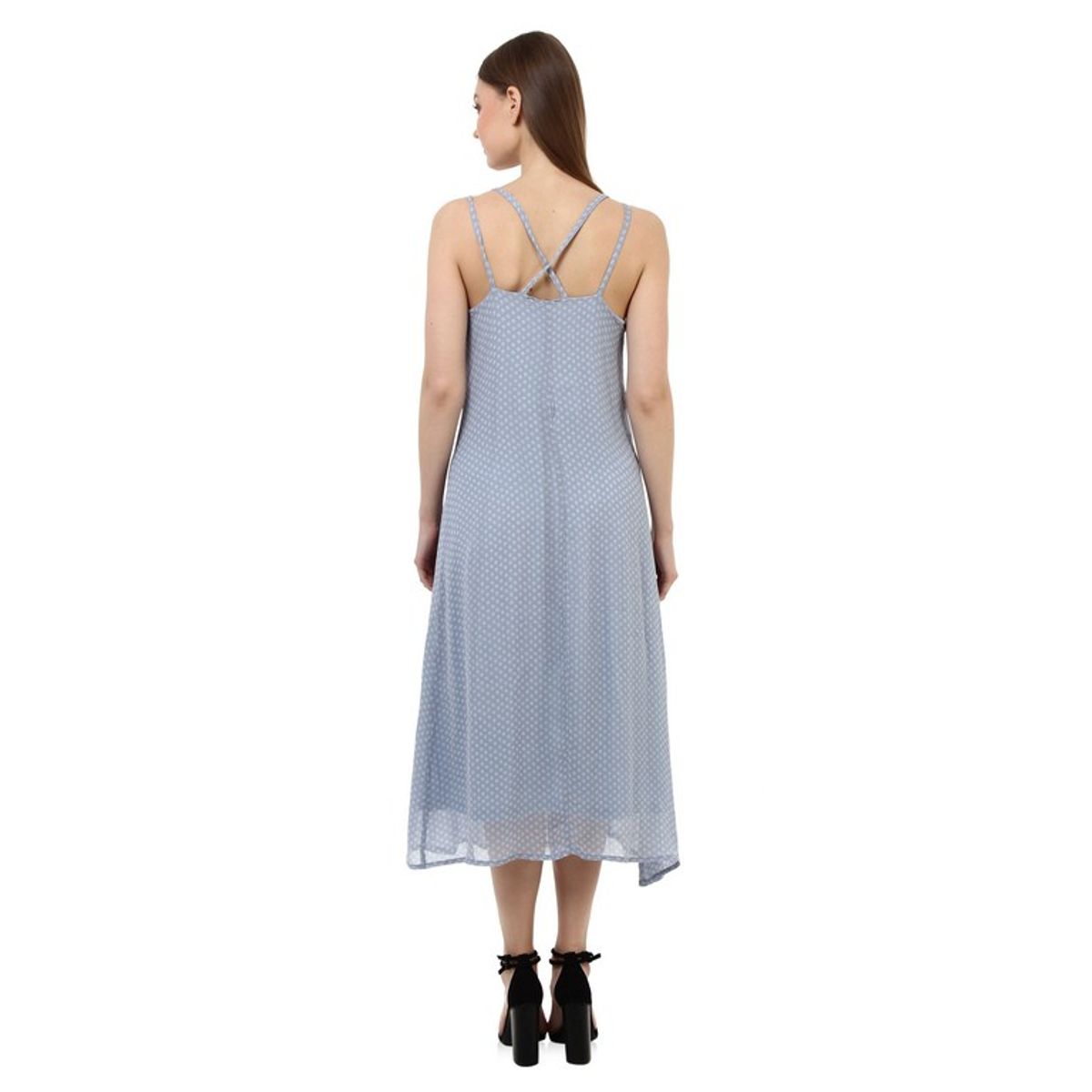 Buy Women Blue Shift Dress at Lowest Price WOBLSH42233HNC22616 Kraftly