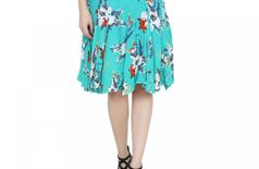 Multi colour Rayon summer cool Skirt