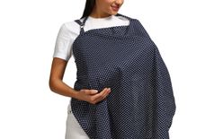 Wobbly Walk Polka Dots Cotton Nursing Cover