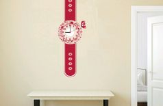 Wrist Watch Wall Steaker Clock