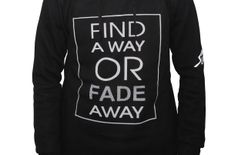 SUMMIT Find A Way Boys Men Full Sleeve Hoodie Black