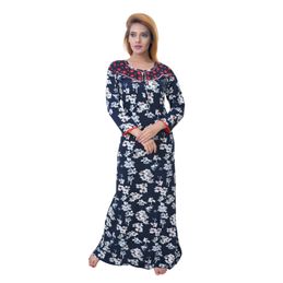 Women Women Nightwear Sleeping Story Womens Jursey Cotton Floral Printed Nighty 10370 Women Women Nightwear Sleeping Story Womens Jursey Cotton Floral Printed Nighty 10370