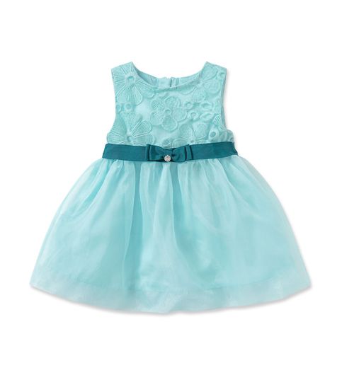 Buy Cyan color flare party-wear dress with at Lowest Price ...