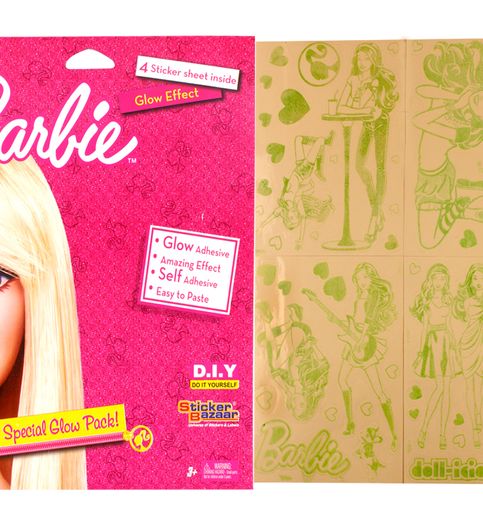 barbie stationery kit