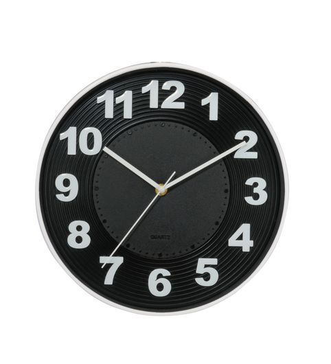 Basement Bazaar Fancy 12 Inch Plastic At T Basement Bazaar Fancy 12 Inch Plastic Wall Clock Black