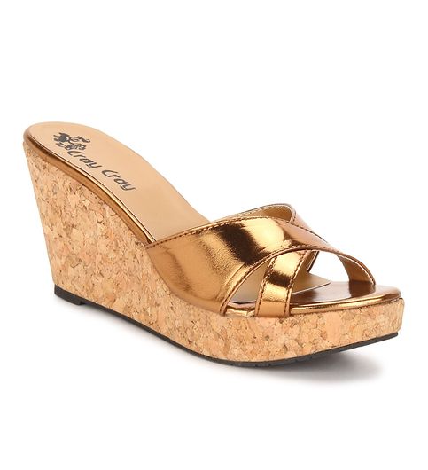 Buy Dovetail - Vintage Gold - Wedges at Lowest Price ...