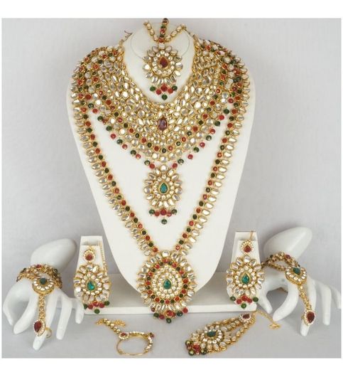 full indian bridal jewellery set