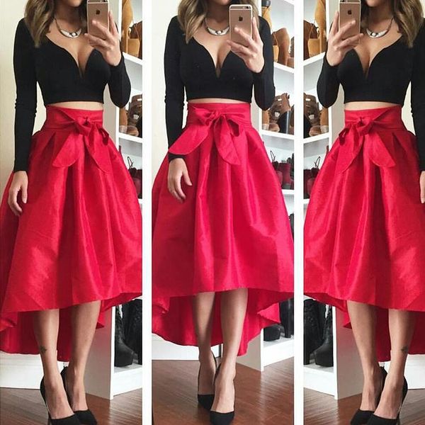Buy Raw silk bow skirt with a full sleeves at Lowest Price ...