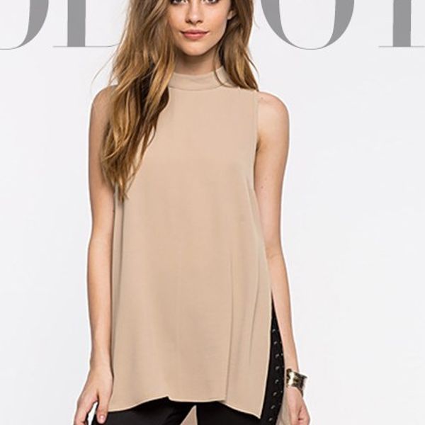 Buy Sleeveless Back Strap Hook Top at Lowest Price FASL24613PHY033571