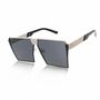 Silver and black stylish sunglasses 1391