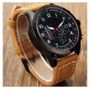 Brown Leather Belt watch For Men W32