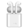 Easypro i7STWS Twins(Dual L/R) True Wireless Earbuds Mini Bluetooth V4.2+EDR Stereo Sports Headphone with Charging Power Dock(Multicolour)