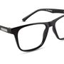REACTR- Square Glasses Premium Optical Specs Full Frame Eyeglasses For Men (53-Clear-Rx-able -EL123-C5)