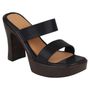 Glitzy Galz BLack Block Heels AN_612_BLACK
